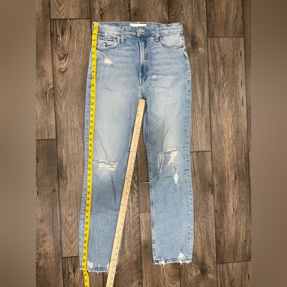 MOTHER SUPERIOR High Waisted Rider Skimp Jeans The Confession Denim Women’s 31 - Picture 10 of 15